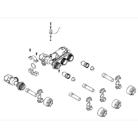 Kohler Kit, Spr Valve Assembly 1145563
